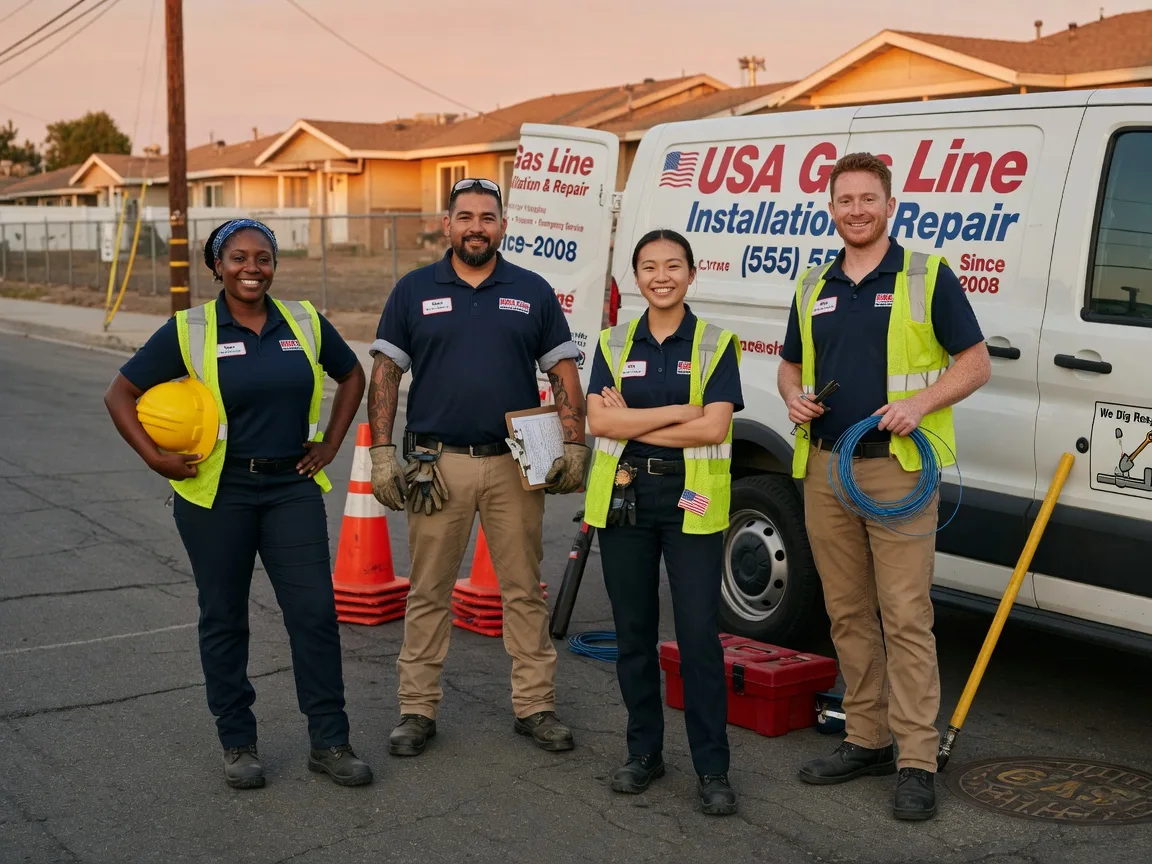 Gas Line Installation company in Llano, TX